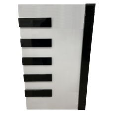 Recepción Piano 60 cms blanca